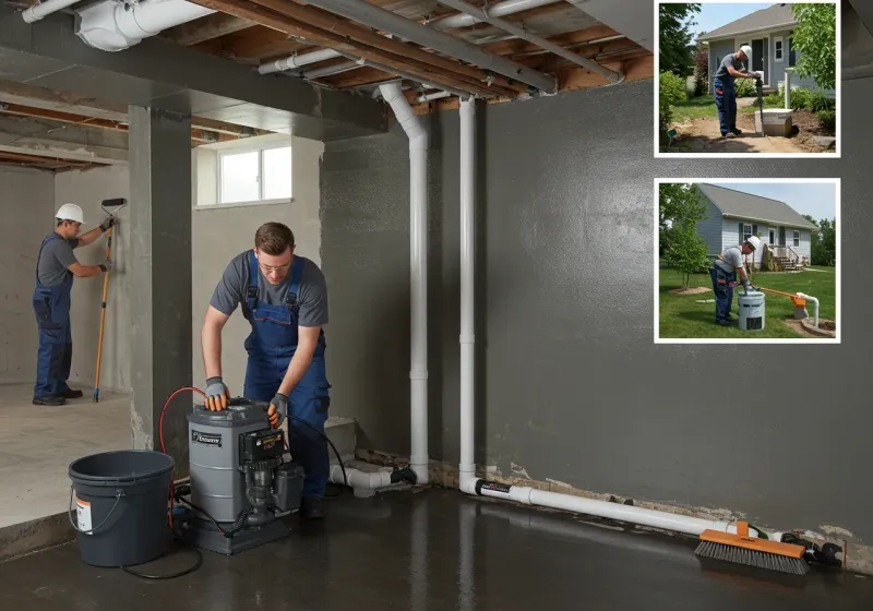 Basement Waterproofing and Flood Prevention process in Abernathy, TX